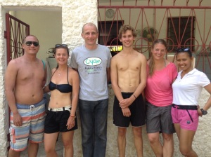 At the end of the course - Peter, Helena, Wolfgang, Matias, Sarah and Gadie.